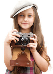 child vintage photographer