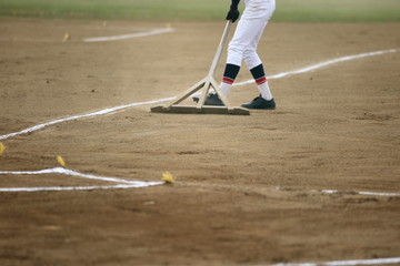 グランド整備 © 55hatako