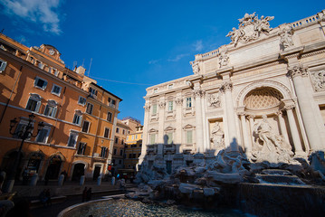 Naklejka na ściany i meble Fontana di Trevi