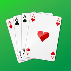 Vector square of aces