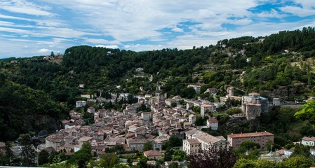 Largentière, village Ardéchois.