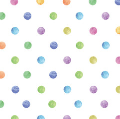 絵の具・ドットパターン素材