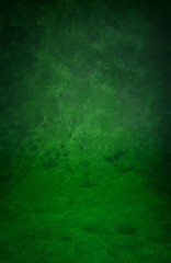 Grunge green background, copy space