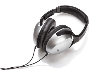 Headphones isolated on white background