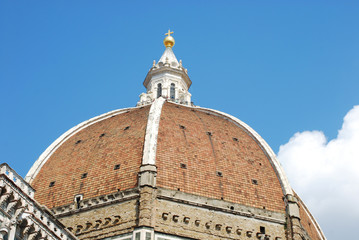 Fototapeta na wymiar The Cathedral of Santa Maria del Fiore in Florence - 469