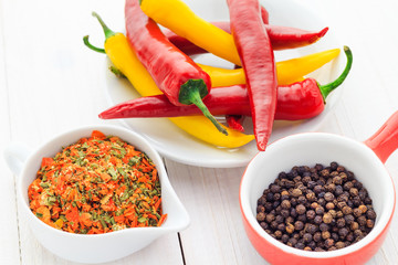 Red Hot Chili Peppers various spices
