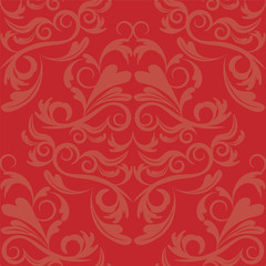 seamless wallpaper.damask pattern.floral background