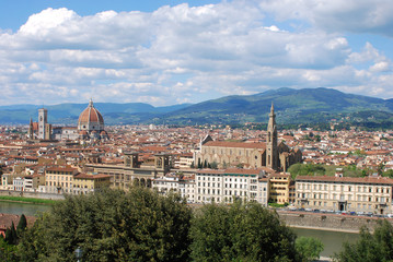 Fototapeta na wymiar Florence, city of art, history and culture - Tuscany - Italy 113