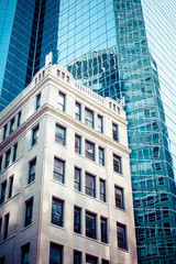 Fototapeta premium The architectural appearance of the streets of New York