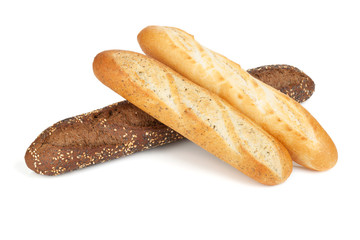 Various of french baguette