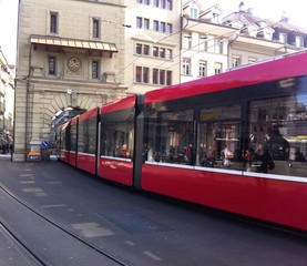 tram in Bern