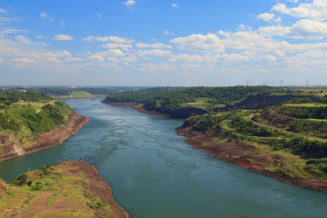 Paran&aacute; River, Brazil, Paraguay