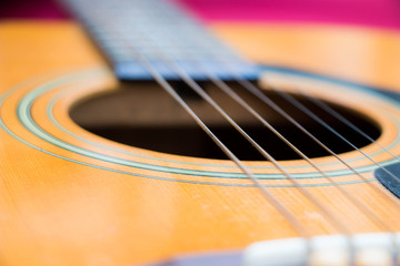 Fototapeta premium Playing guitar