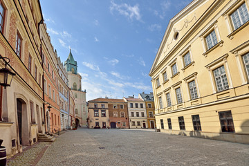 Fototapeta na wymiar Stare Miasto w Lublinie