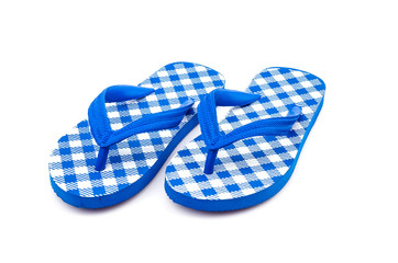 Flip flops isolated white background