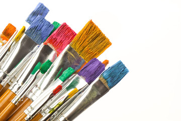 Obraz premium Paints and brushes
