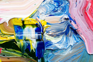 Abstract art background. Hand-painted background