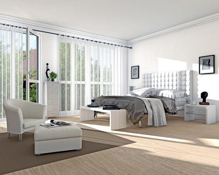 gro&szlig;es Schlafzimmer