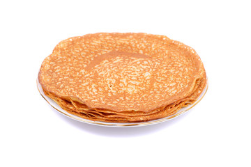 Pancakes closeup