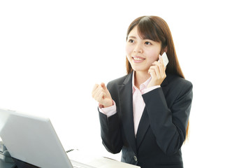 ガッツポーズのＯＬ