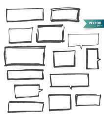 Obraz premium Marker banners