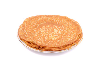 Pancakes closeup