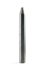 Graphite crayon. Isolated on white background