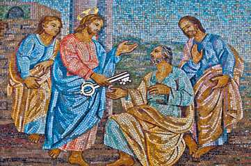 Fototapeta premium The Giving of the Keys to Saint Peter