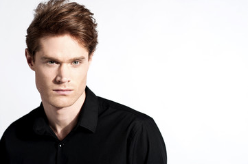 Portrait of stylish young man