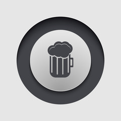 Vector modern circle icon. Eps10