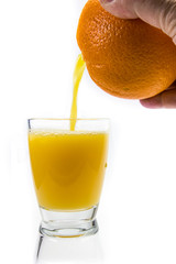 Frischer Orangensaft
