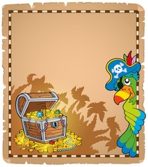 Pirate theme parchment 9 © Klara Viskova