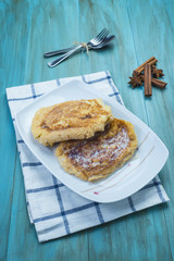 Torrijas de semana santa, french toast, gypsi toast, eggy bread