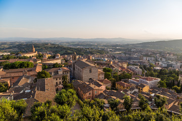 Fototapeta premium old town of Perugia, Umbria, Italy