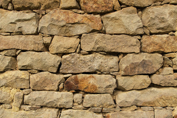 Stone wall background horizontal