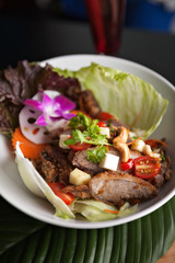 Thai Salad with Crispy Duck
