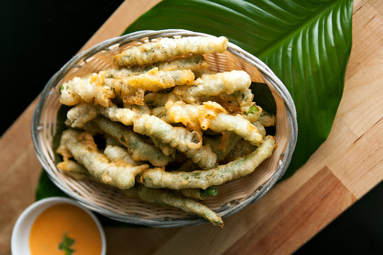 Fried Tempura Asparagus