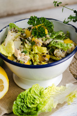 Hähnchensalat mit Mango