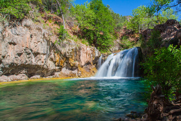 Fossil Creek Waterfall