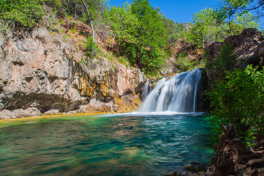 Fototapeta Fossil Creek Waterfall
