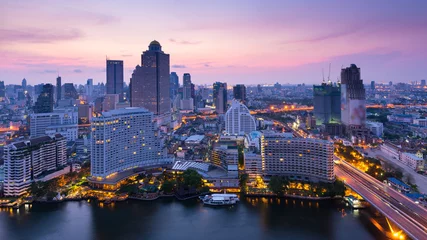 Fotobehang Bangkok sunrise © newroadboy