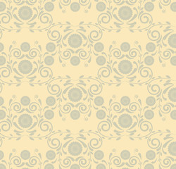 Floral abstract pattern background