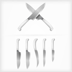 Illustration of knives