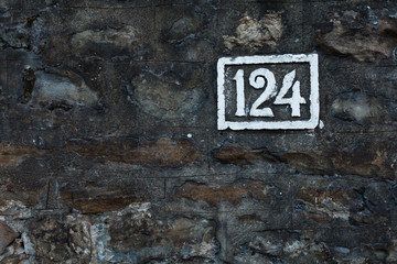 No. 124, paint wall