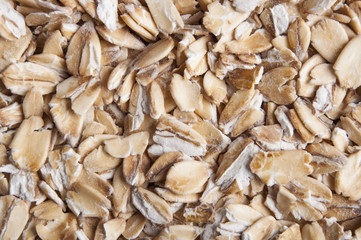 oatmeal golden background close up