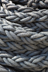 Fototapeta premium Marine rope background