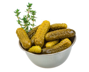 Marinated cucumbers