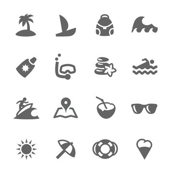Sea Travel icons