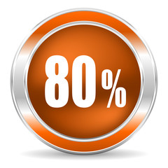 80 percent icon