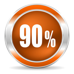 90 percent icon